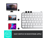 LOGITECH MX Keys Mini Mac Pale 920-010526 jasnoszara - 680466 - zdjęcie 13